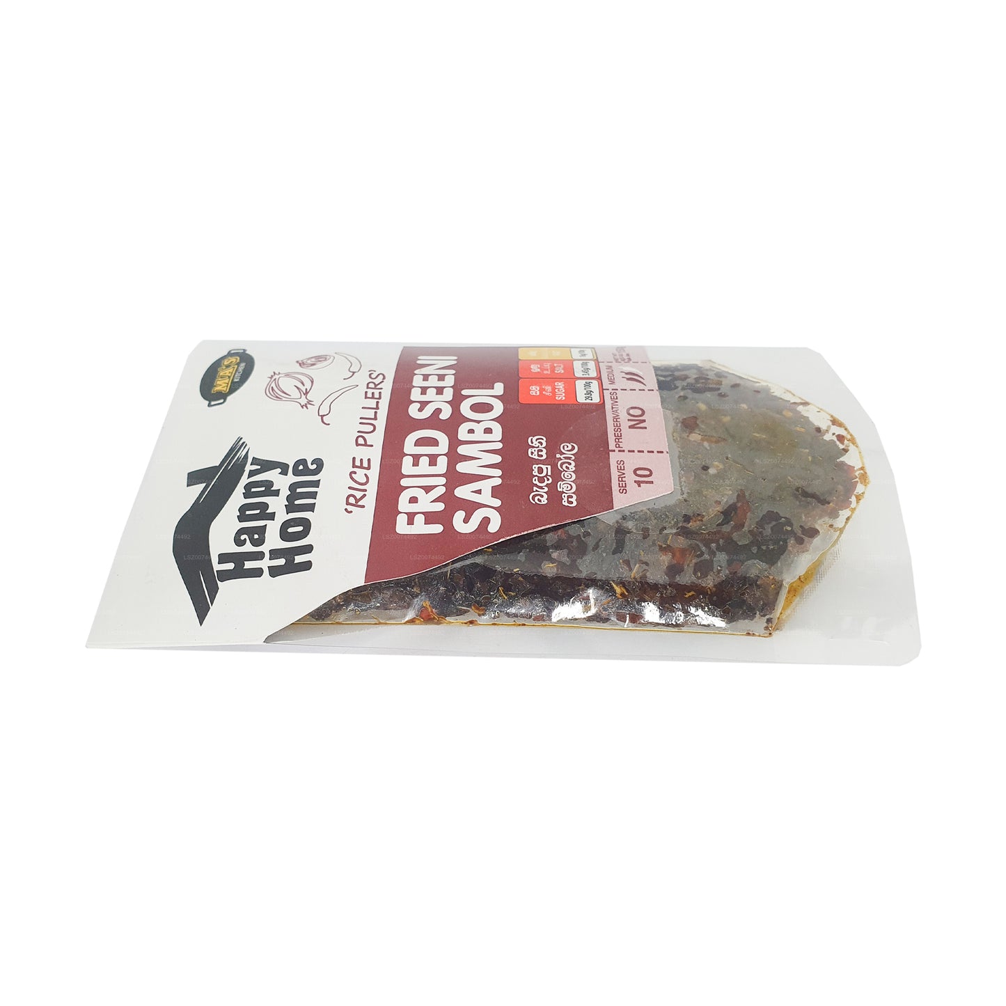 MA's Kitchen Happy Home Stekt Seeni Sambal (150g)