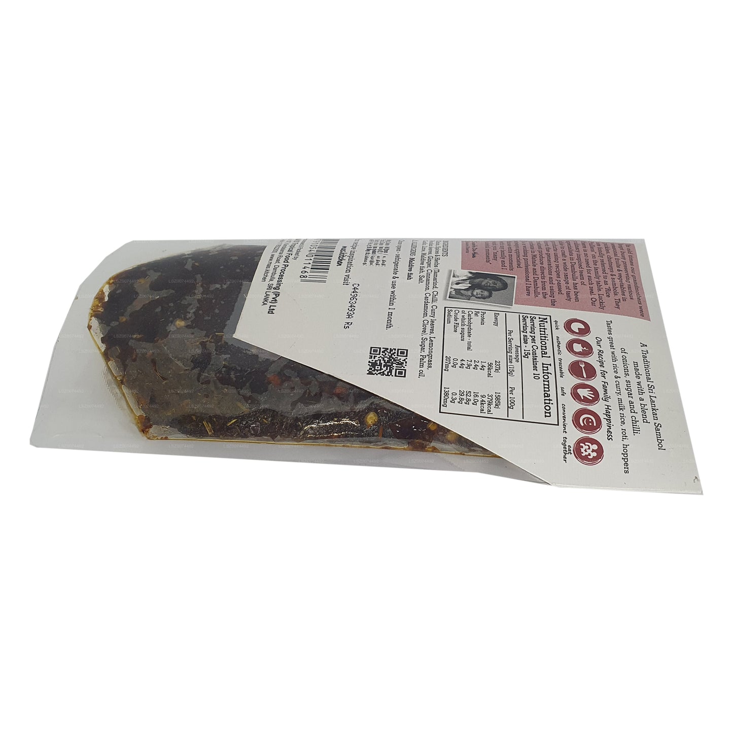 MA's Kitchen Happy Home Stekt Seeni Sambal (150g)