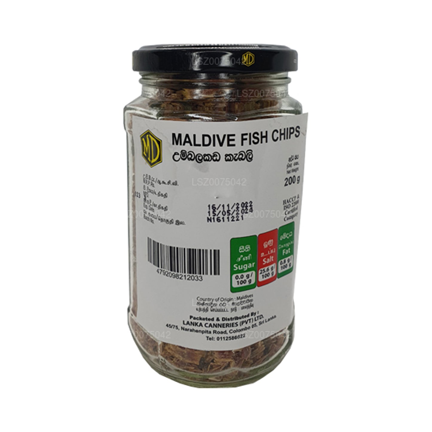 MD Maldiverna Fish Chips (50 g)