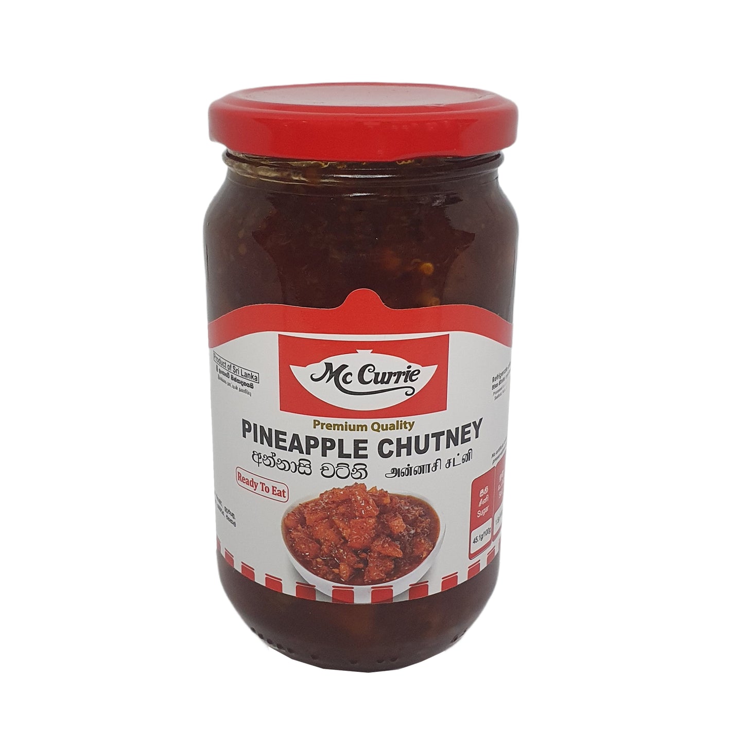 Mc Currie Ananas Chutney (450g)