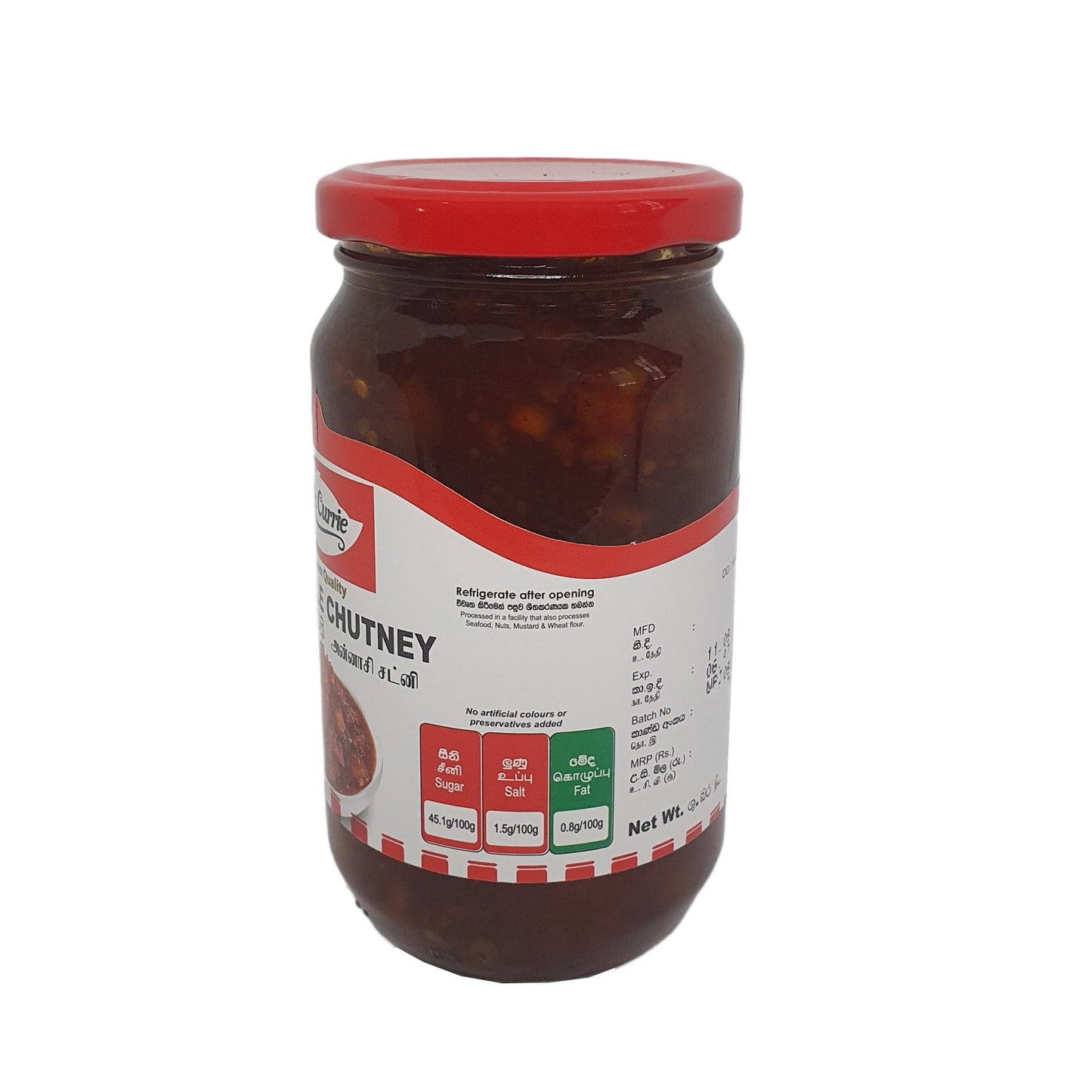 Mc Currie Ananas Chutney (450g)