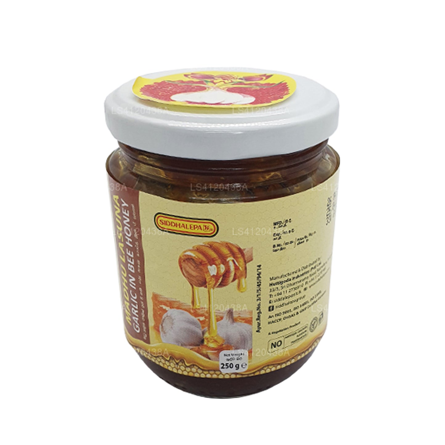 Siddhalepa Madhu Lasuna Vitlök I Bee Honung (250g)