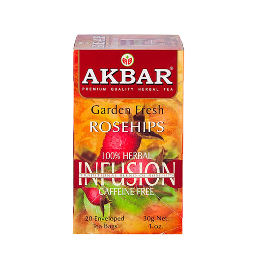 Akbar Garden Fresh Rosehips 20 tepåsar (30g)