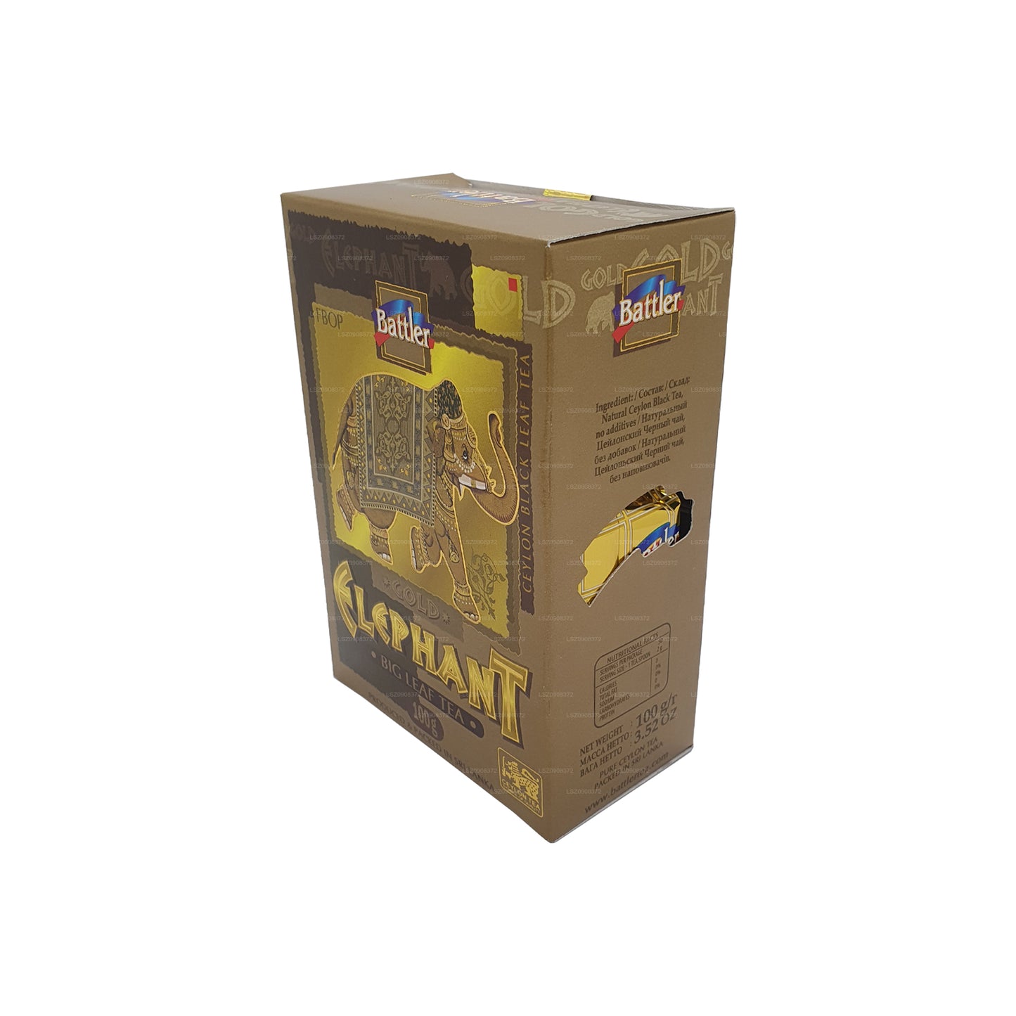Battler Gold Elephant FBOP Loose Leaf Tea