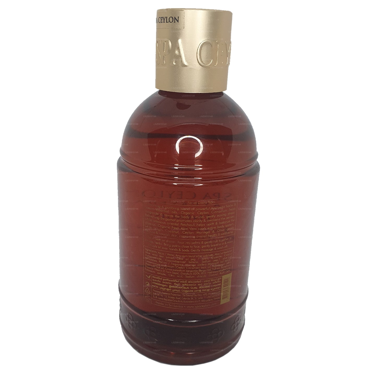 Spa Ceylon Energise Uppfriskande Kroppsrengöring (250ml)