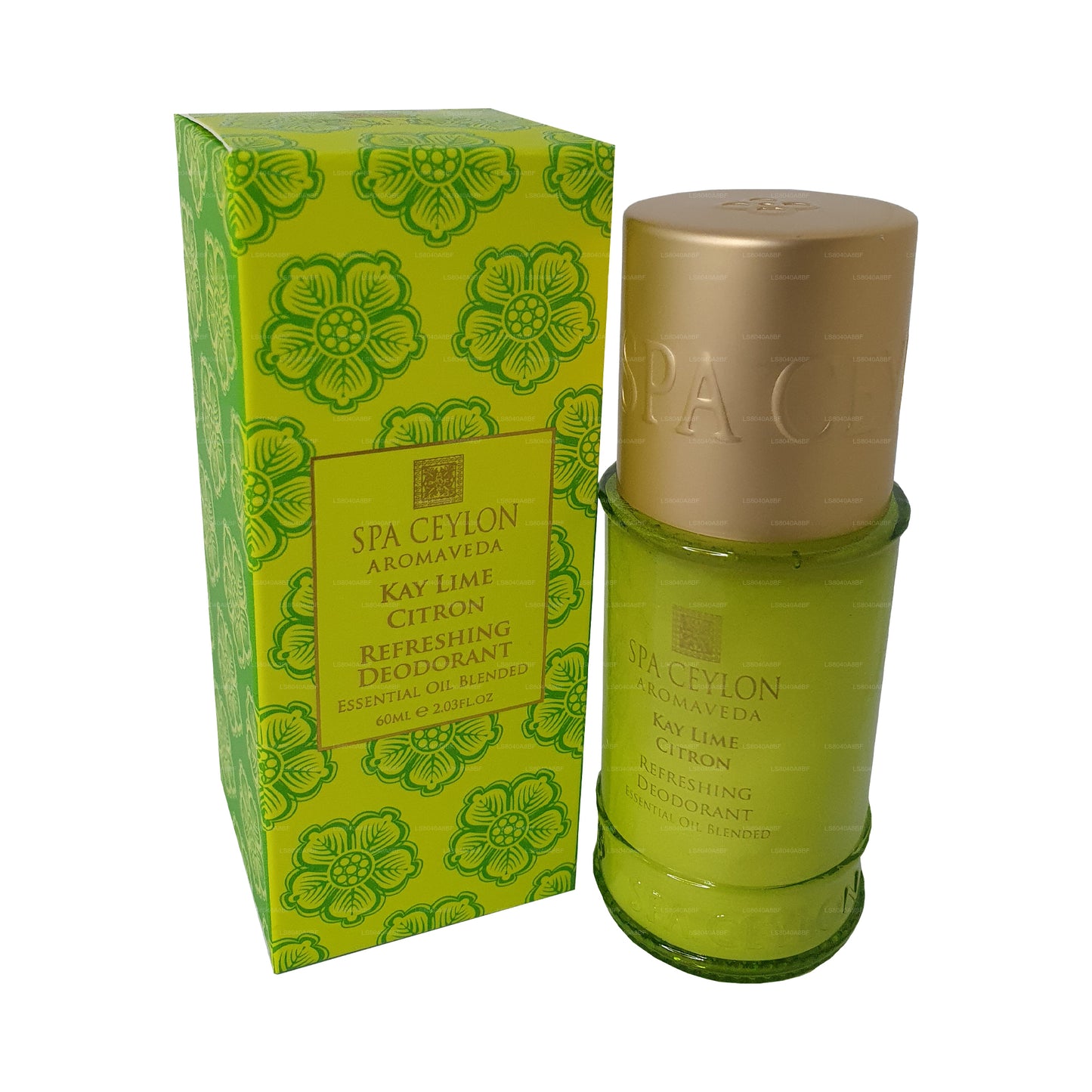 Spa Ceylon Kay Lime Citron - Uppfriskande Deodorant (60ml)