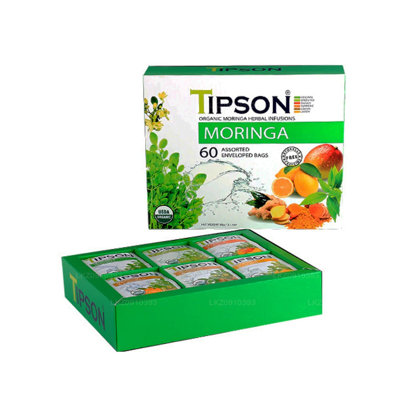 Tipson te Organisk Moringa Diverse (90g)