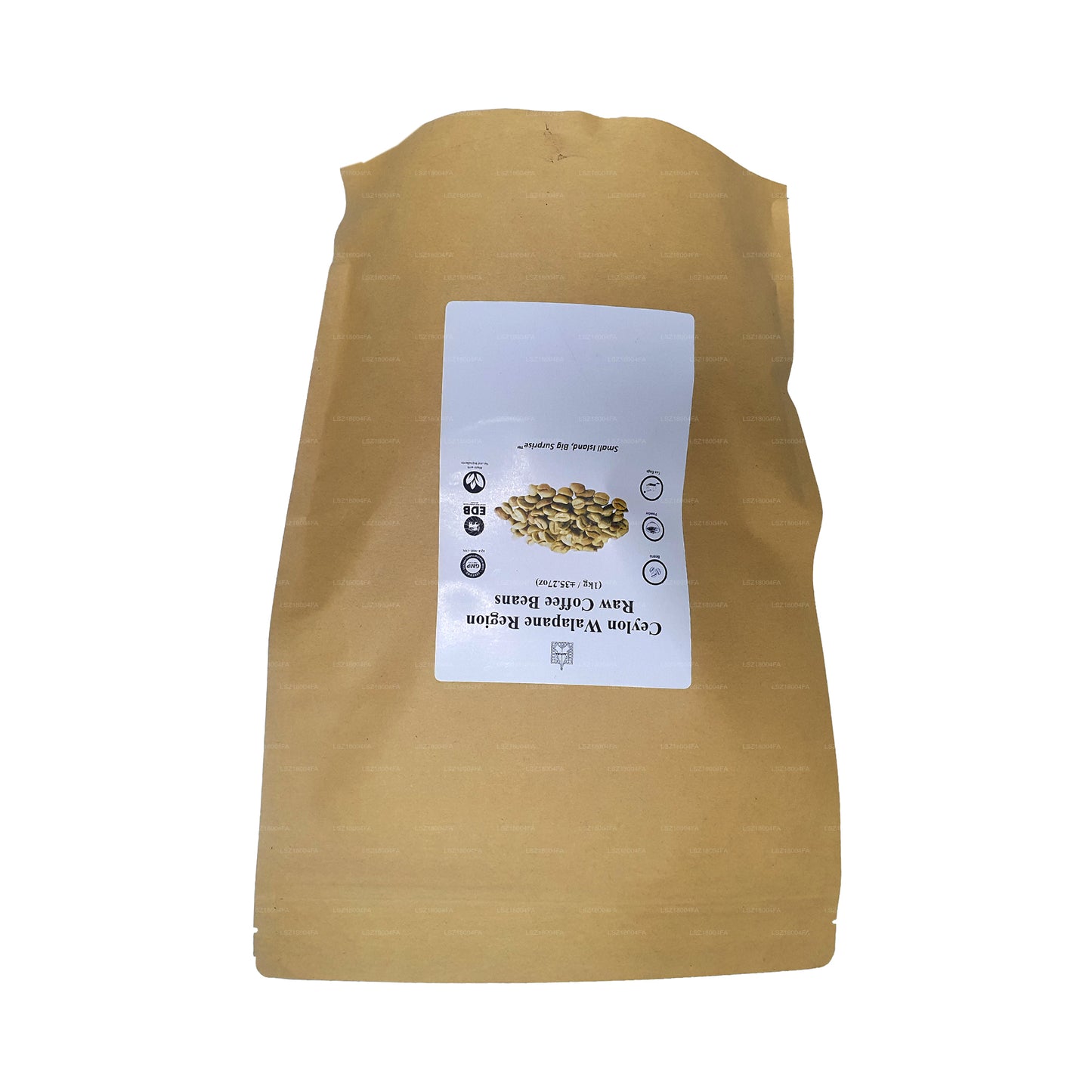 Lakpura Ceylon Walapane-regionen Råa kaffebönor