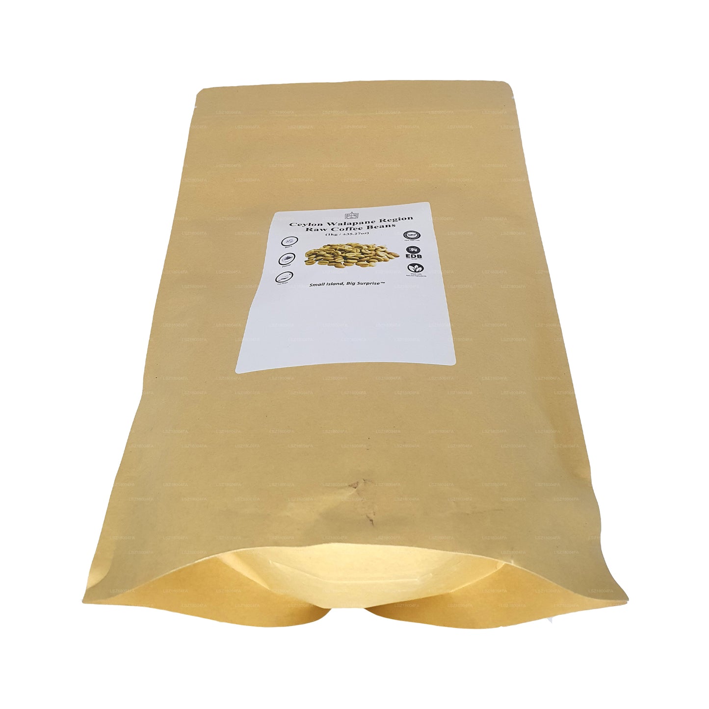 Lakpura Ceylon Walapane-regionen Råa kaffebönor