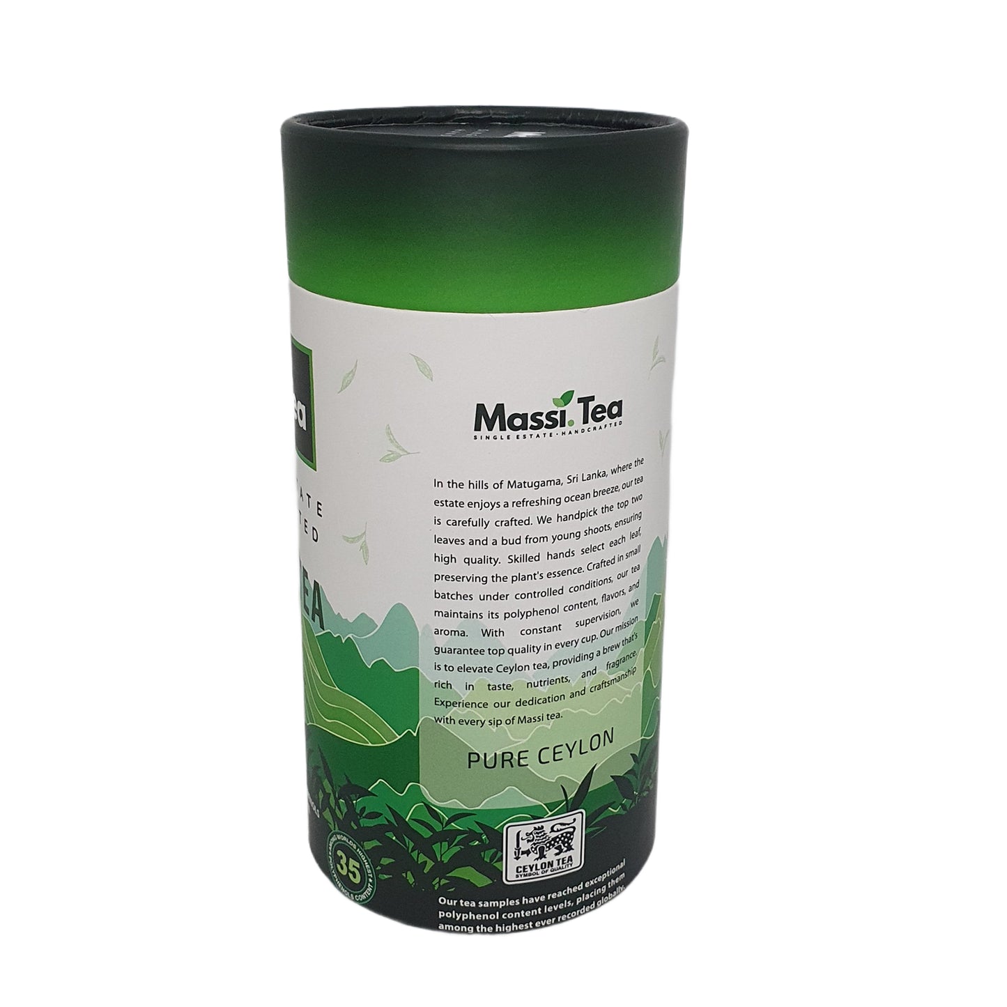 Massi Tea Single Estate Handgjort Grönt Te (50g)