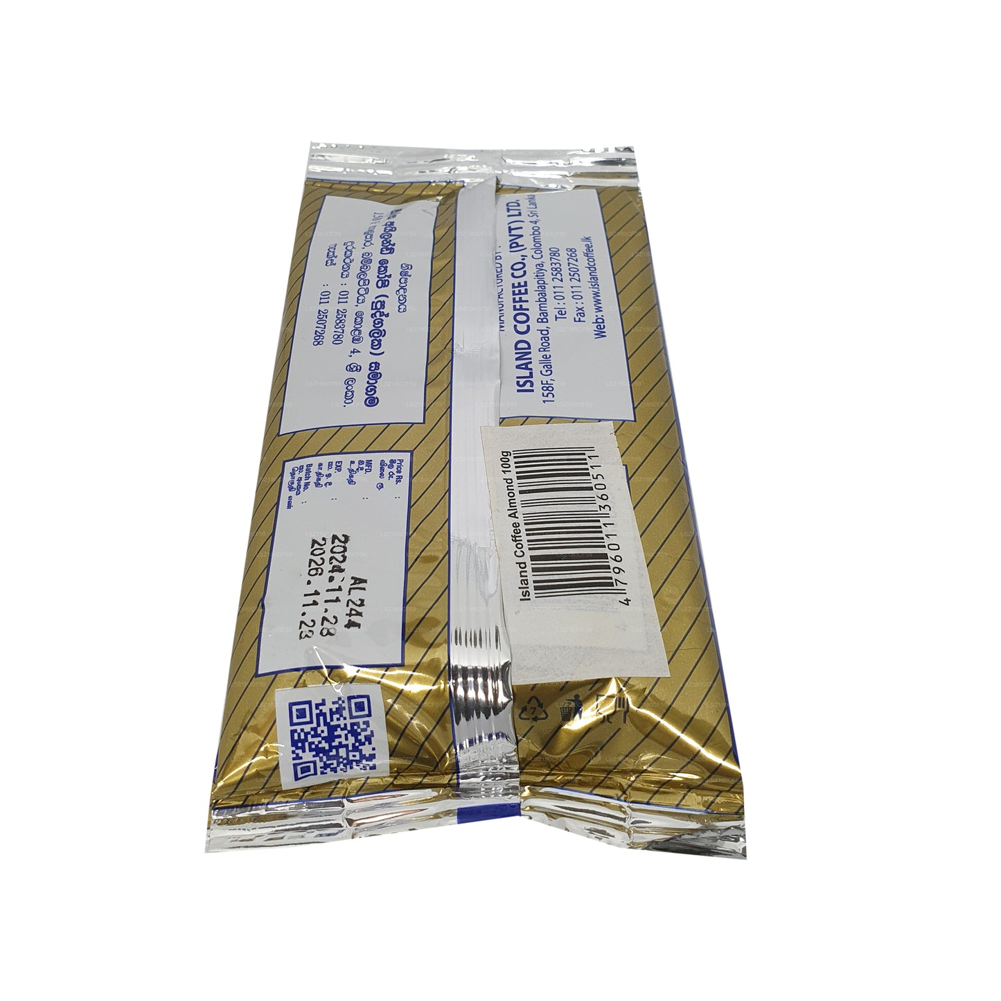 Island Kaffe Mandel Kaffe (100g)