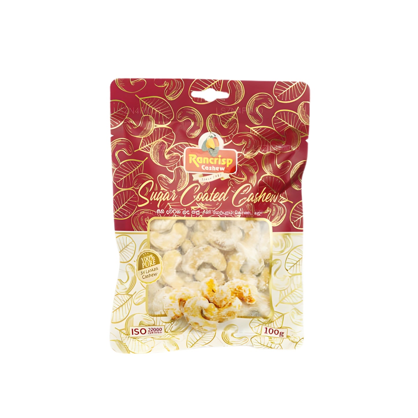 Rancrisp sockerbelagda cashewnötter (100g)