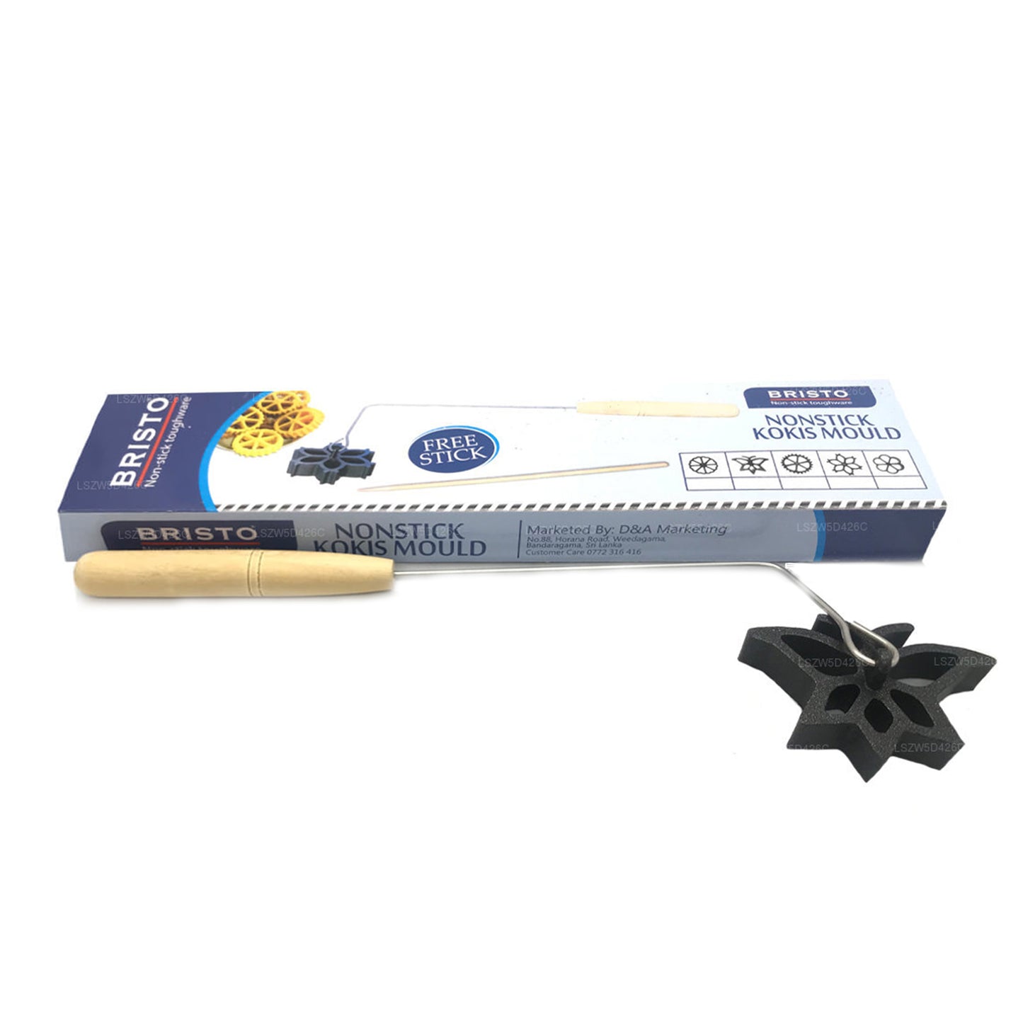 Lack Nonstick Kokis Mold