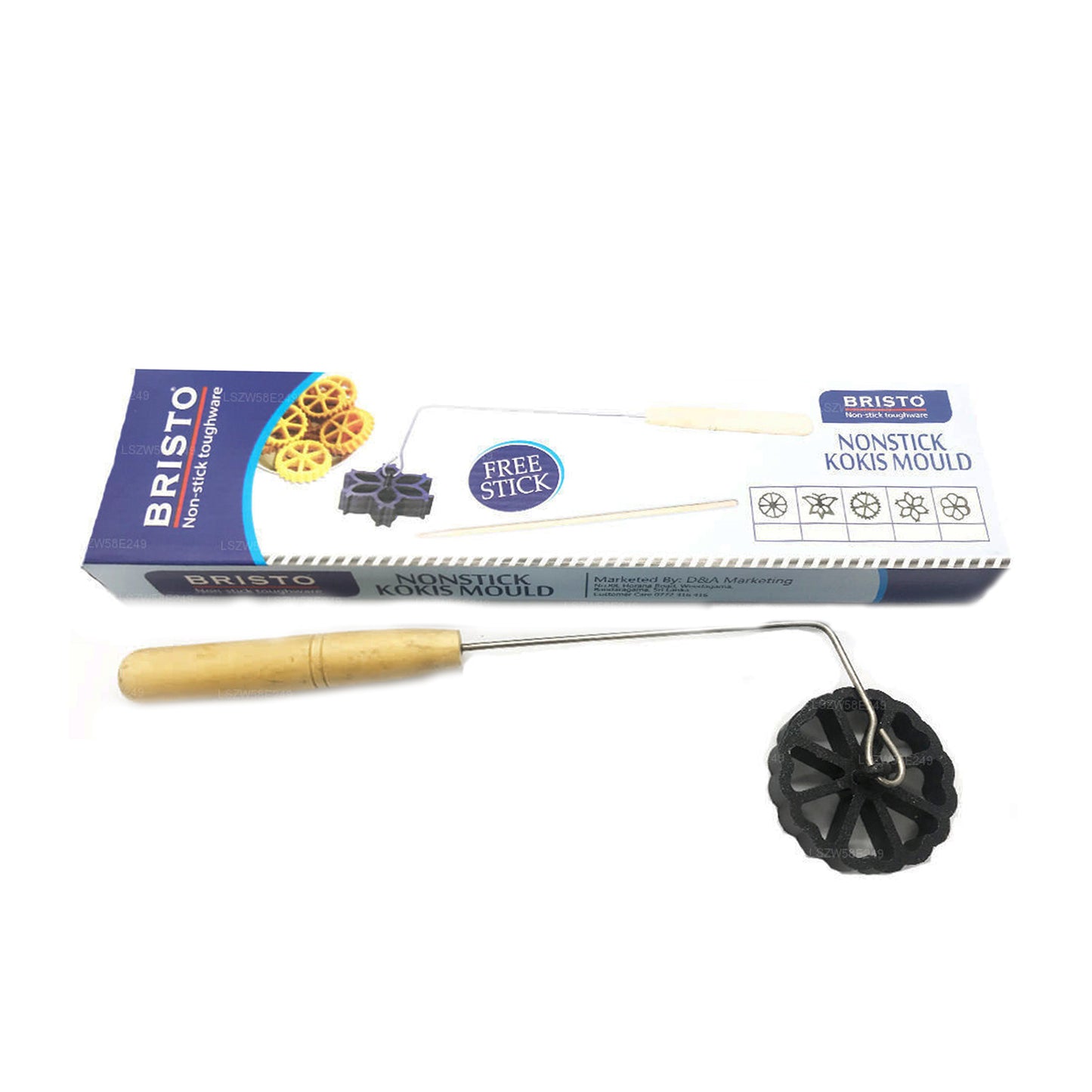 Lack Nonstick Kokis Mold