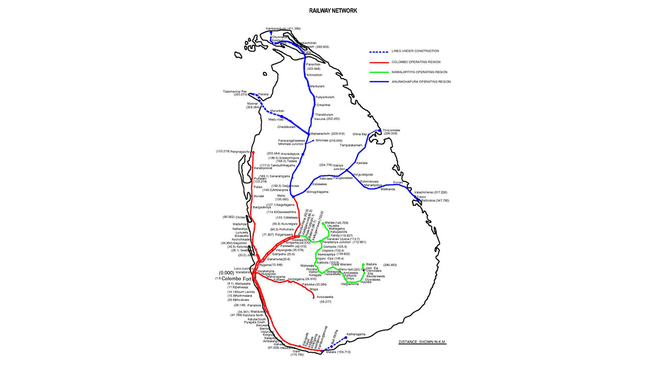 Tågbiljetter från Matara City till Colombo Fort