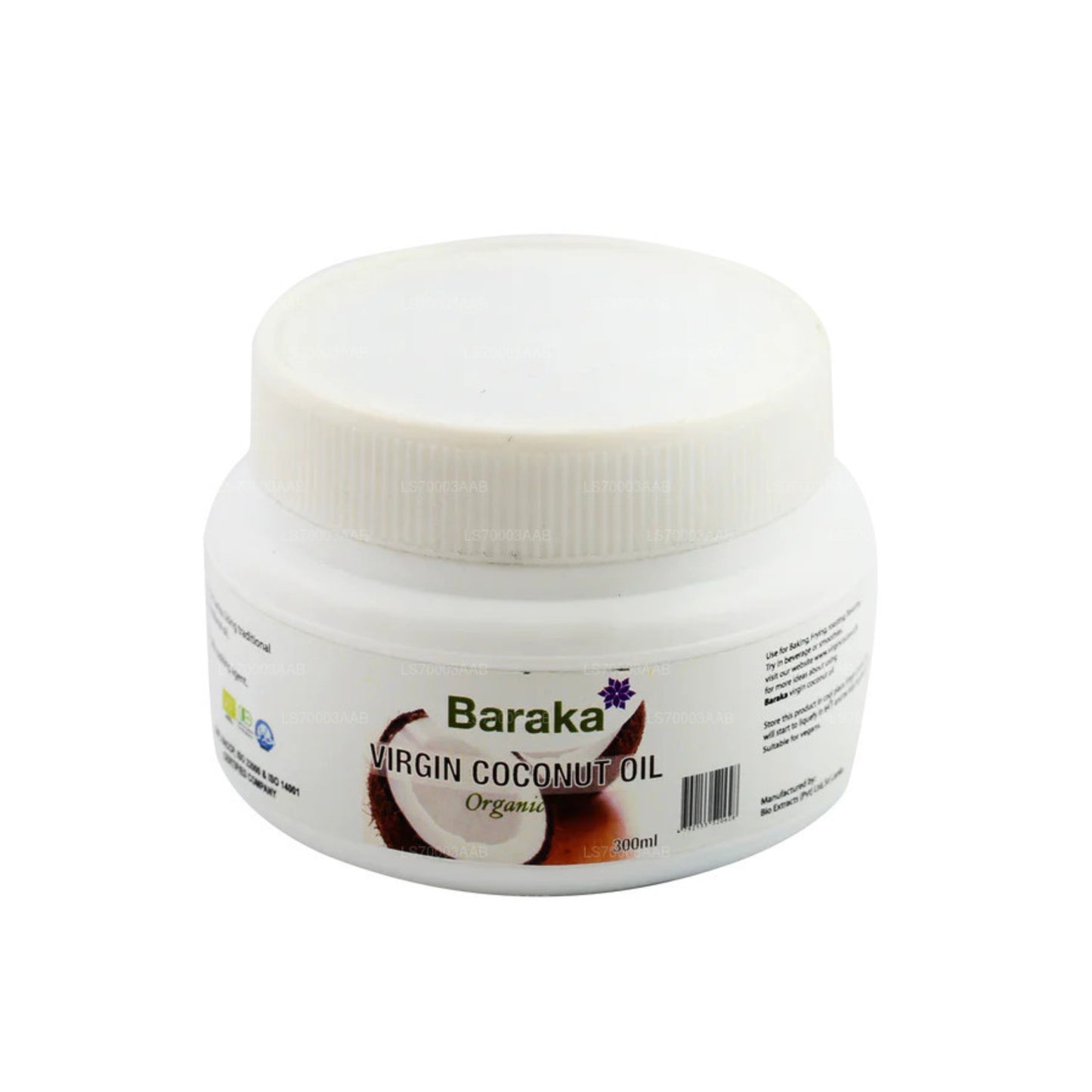 Baraka Virgin Coconut Oil (HDPE)