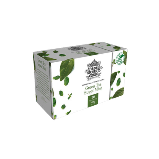 George Steuart Green Tea Super Mint (40g) 20 Tea Bags