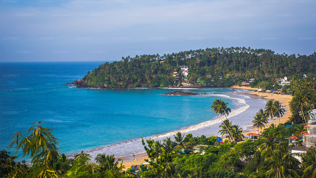 Blandning av strand och kullar (7 dagar)