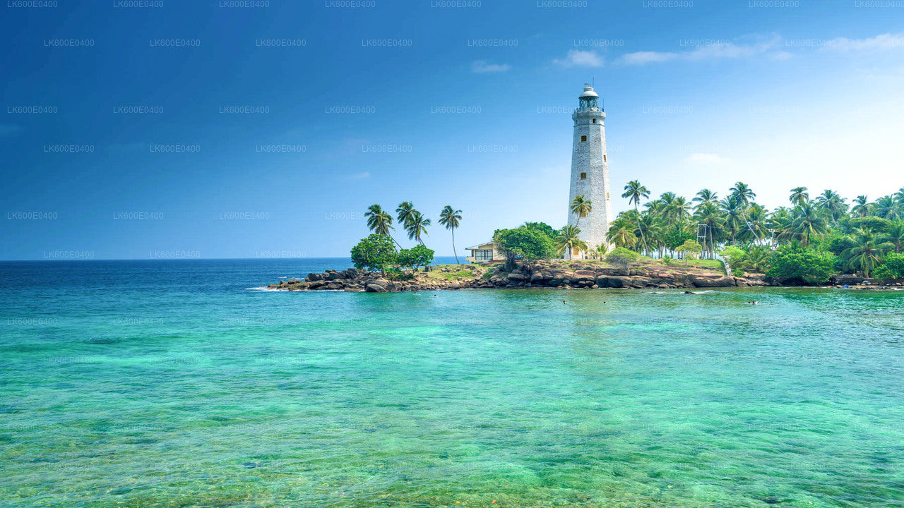 Höjdpunkter på södra kusten från Ahangama