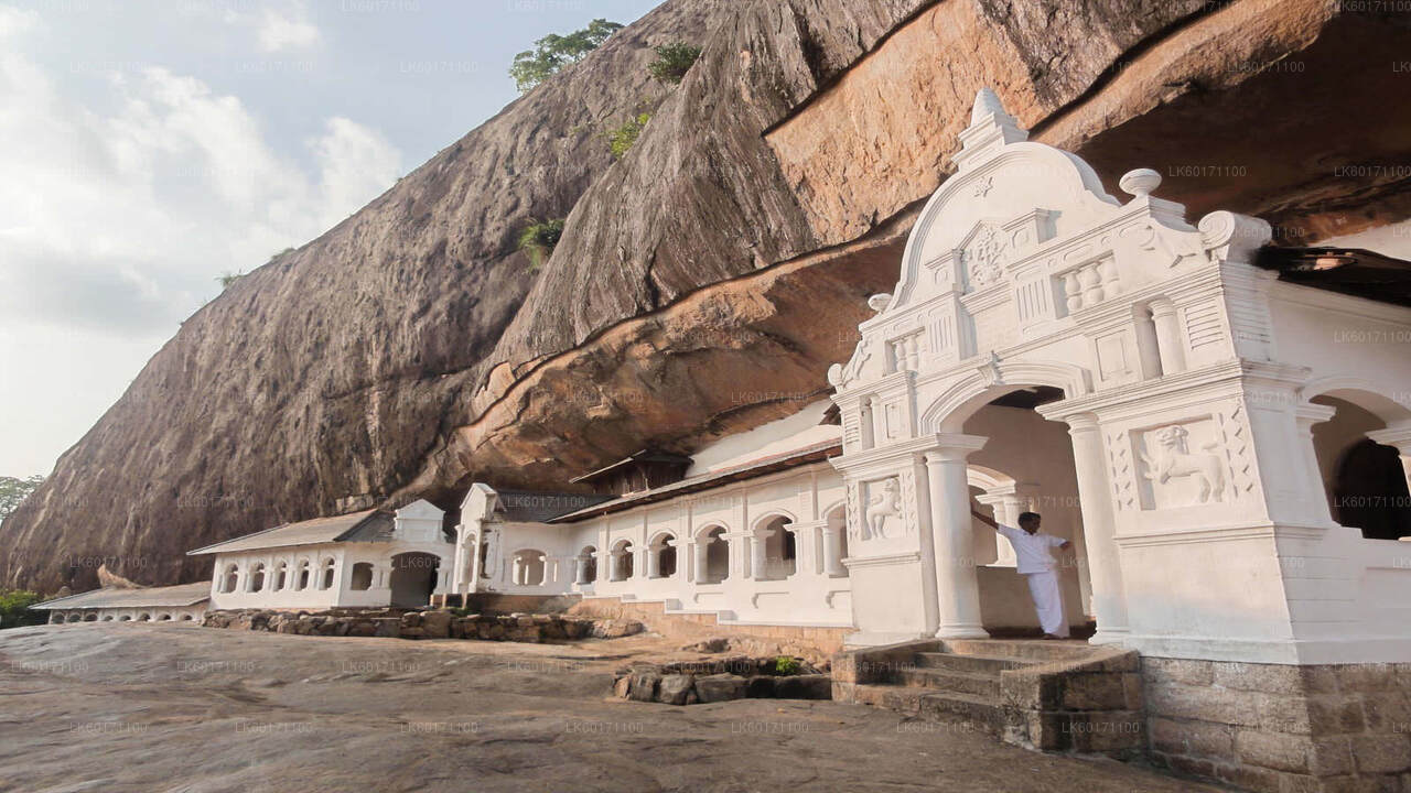 Sigiriya och Dambulla från Kandy