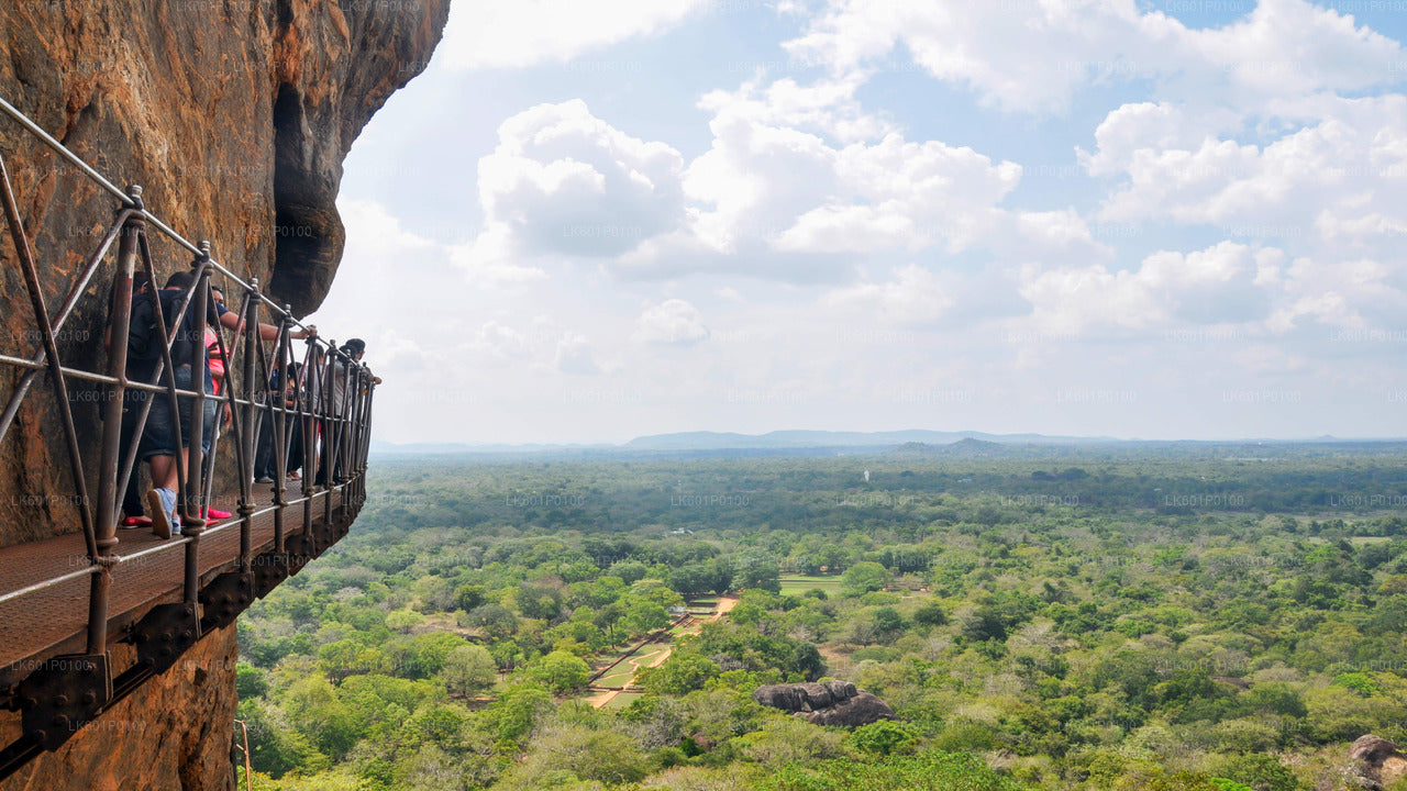Sigiriya och Dambulla från Negombo