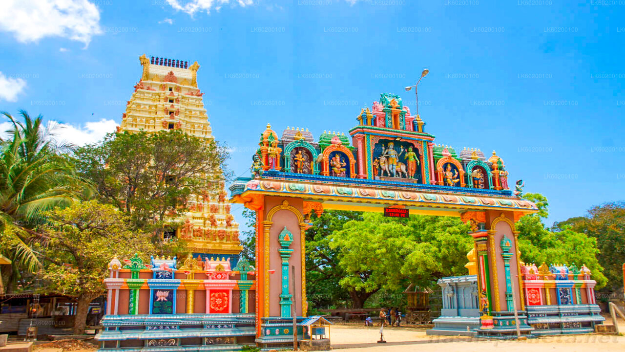 Jaffna stadstur och Nagadeepa Island från Jaffna