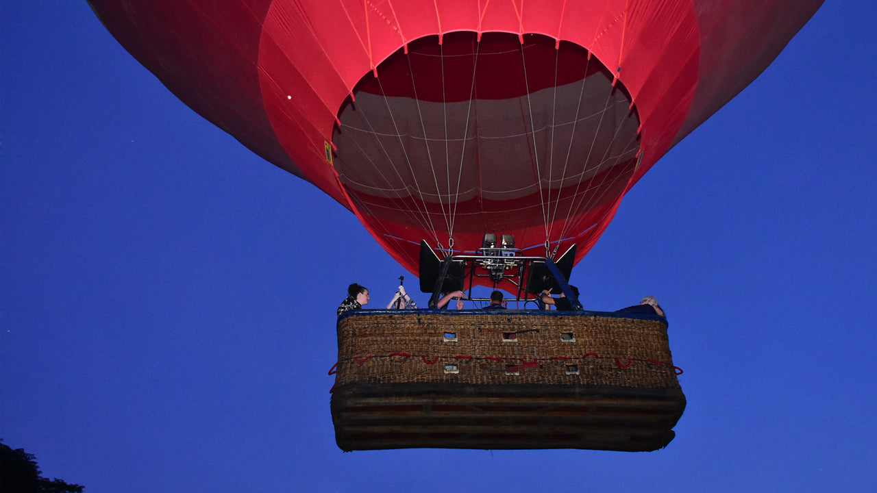 Varmluftsballongtur från Sigiriya