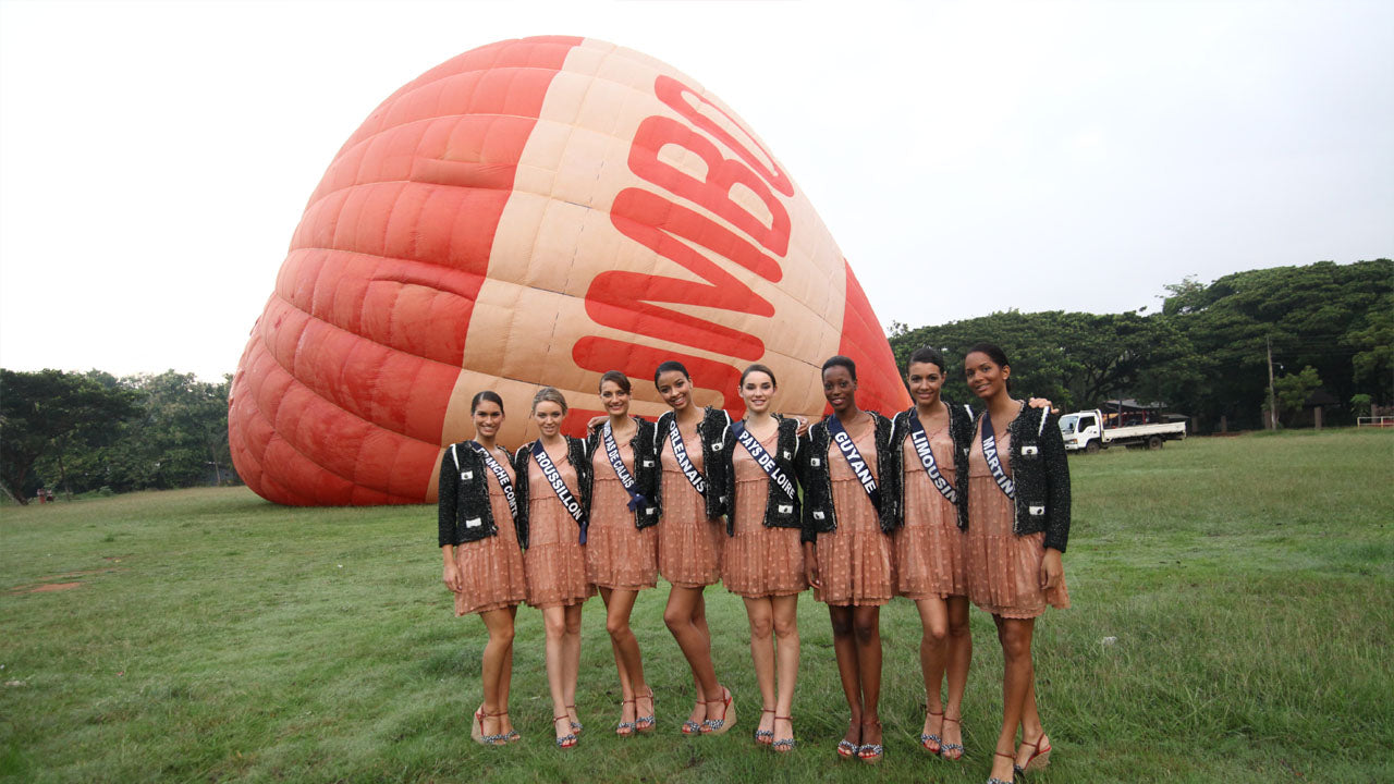 Varmluftsballongtur från Habarana