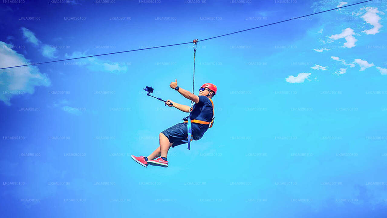 Flygande Ravana Mega Zipline från Ella