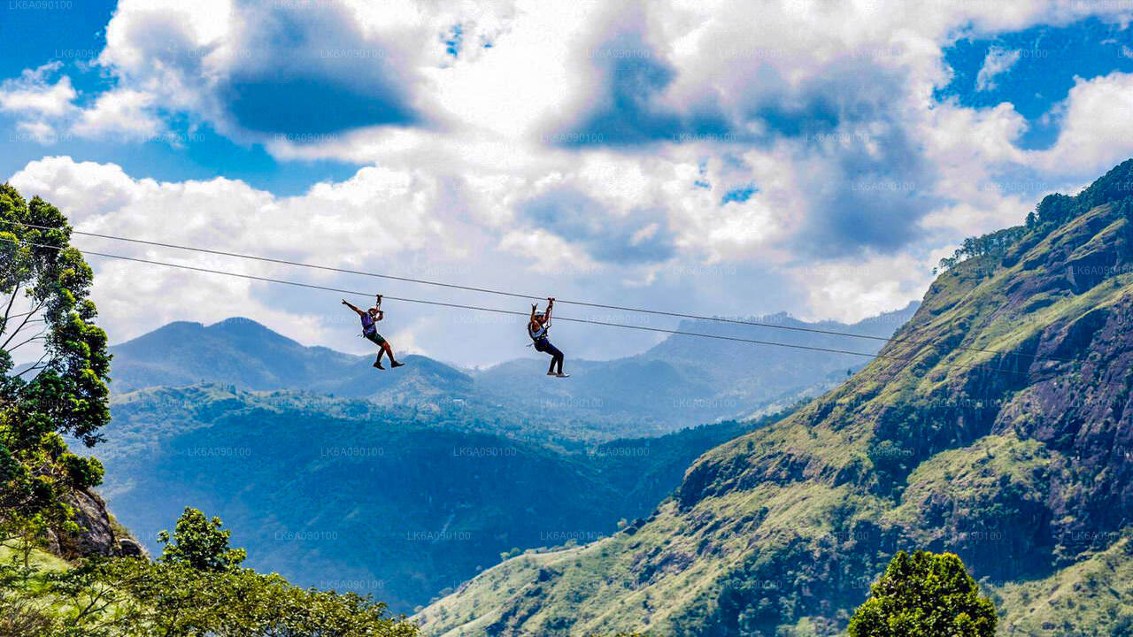 Flygande Ravana Mega Zipline från Ella