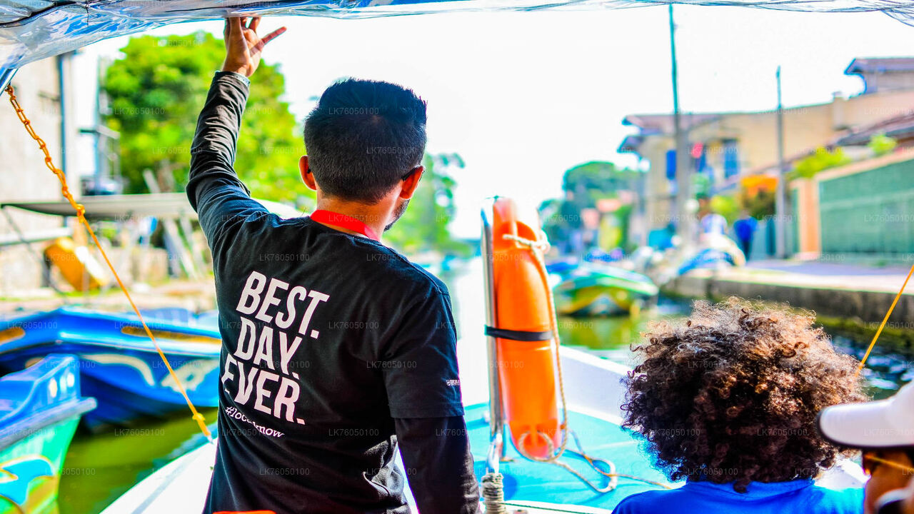 Holländsk kanalbåttur från Negombo