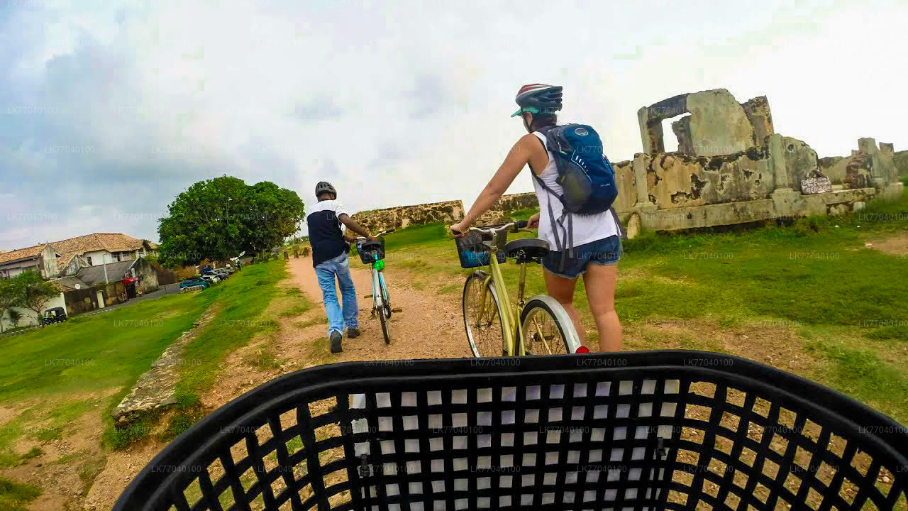 Galle Fort med cykel från Galle