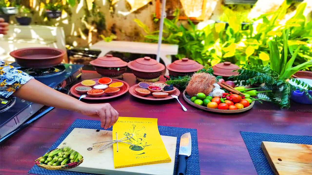 Matlagningskurs på Galle Fort