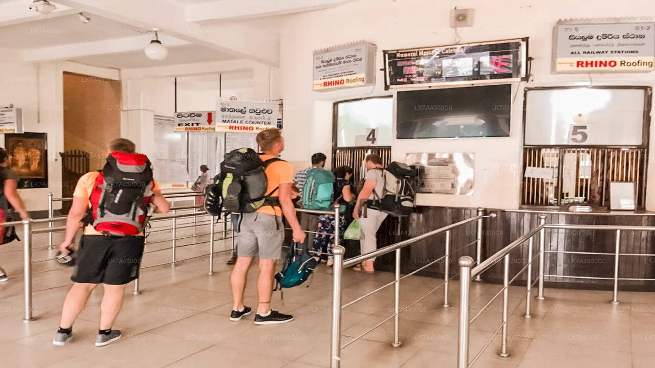 Nanu Oya to Kandy train ride on (Train № 1006 "Podi Menike")