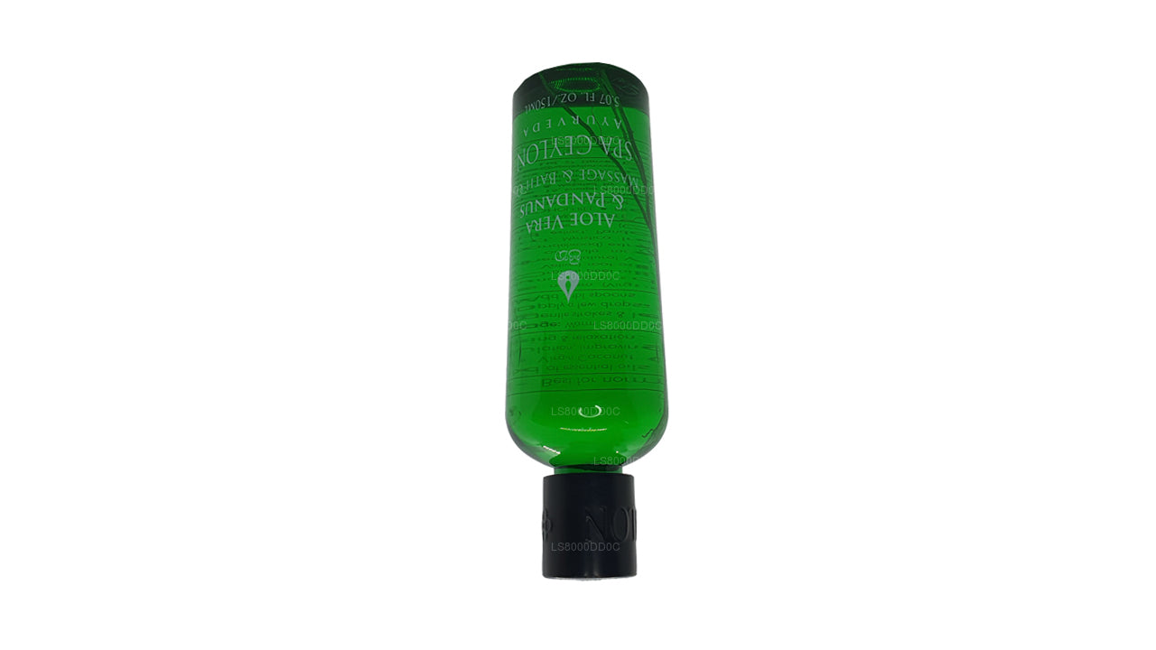Spa Ceylon Aloe Vera, Pandanus Massage och Badolja (150ml)