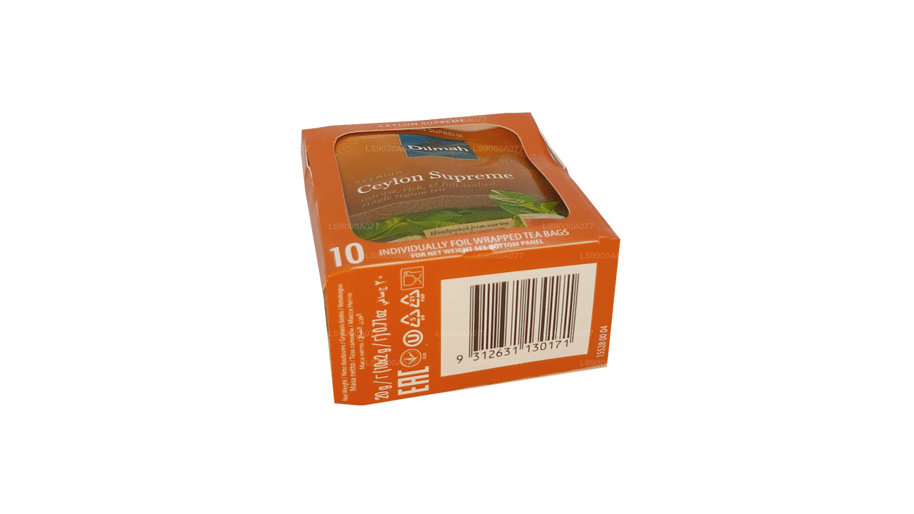 Dilmah Ceylon Supreme 10 tepåsar (20g)