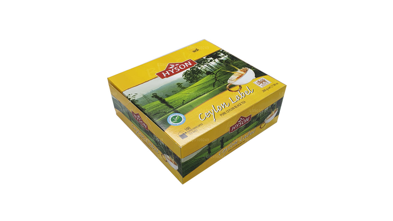 Hyson Ceylon etikett BOPF (200g) 100 tepåsar